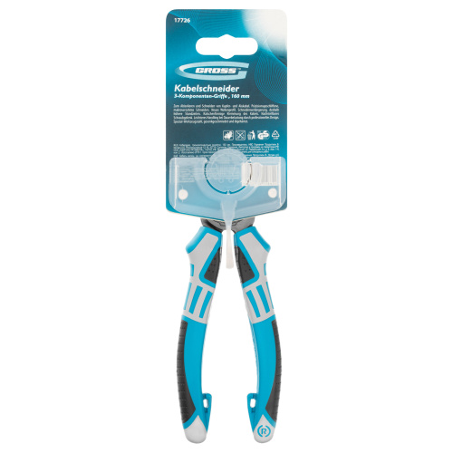 Кабелерез, трехкомпонентные рукоятки, 160 мм Gross по ценам производителя в Москве с доставкой по всей России