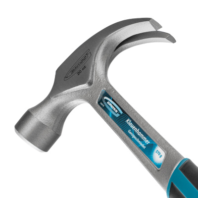 Молоток-гвоздодер, 570 г, цельнокованый, трехкомпонентная рукоятка Gross по ценам производителя в Москве с доставкой по всей России