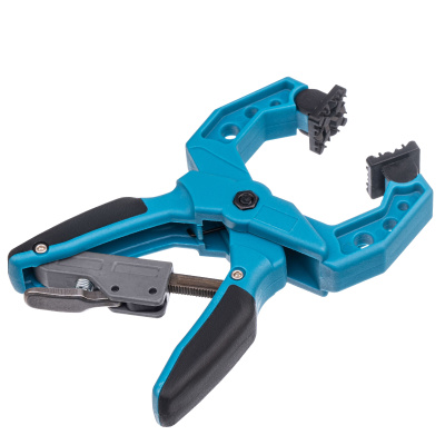 Струбцина клещеобразная 1-1/2, пластиковый корпус, храповой механизм жесткой фиксации, 38 мм Gross по ценам производителя в Москве с доставкой по всей России