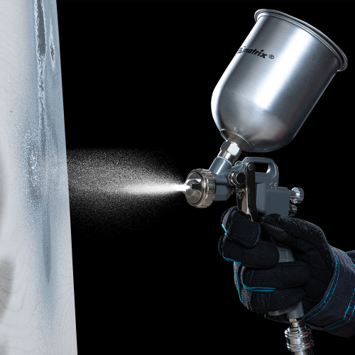 Краскораспылитель пневматический с верхним бачком V 0.6 л, сопло D 1.2, 1.5 и 1.8 мм Matrix по ценам производителя в Москве с доставкой по всей России