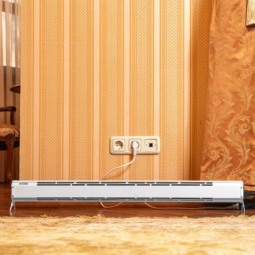 Конвектор электрический плинтусный ATRIC-450, 230 В, 450 Вт, ТЭН Denzel по ценам производителя в Москве с доставкой по всей России