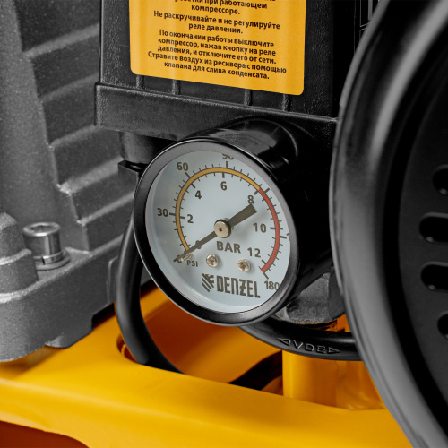 Компрессор воздушный рем. привод BCI 2100/50, 2,1 кВт, 50 литров, 400 л/мин Denzel по ценам производителя в Москве с доставкой по всей России