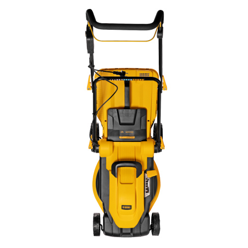 Газонокосилка электрическая GM-2000, 2000 Вт, ширина 43 см, 6 уровней, травосборник 45 л. Denzel по ценам производителя в Москве с доставкой по всей России