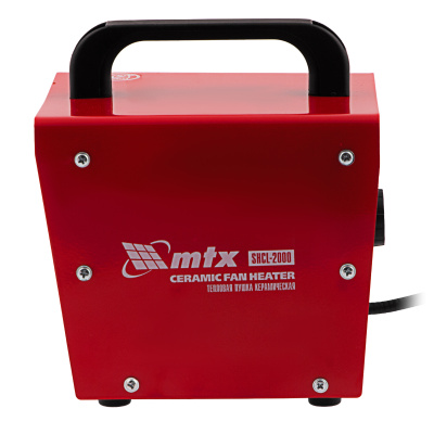 Тепловая пушка керамическая SHCL-2000, квадратная, 230 В, 125 м3/ч, 1/2 кВт MTX по ценам производителя в Москве с доставкой по всей России