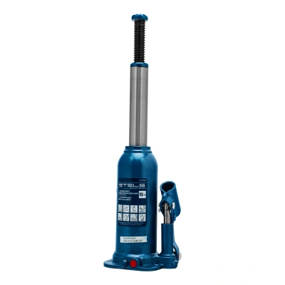 Домкрат гидравлический бутылочный, 5 т, h подъема 207-404 мм Stels купить в Москве с доставкой по всей России | ProtosMarket.ru