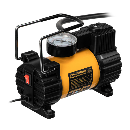 Компрессор автомобильный AC-37, 12 В, 7 атм, 37 л/мин, автомобильный предохранитель Denzel по ценам производителя в Москве с доставкой по всей России