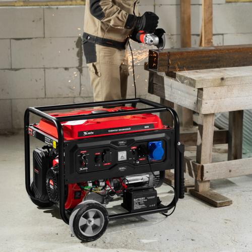 Генератор бензиновый RS-9000E, 7 кВт, 230В, электростартер MTX по ценам производителя в Москве с доставкой по всей России