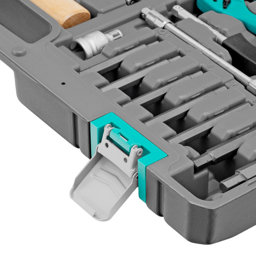 Набор инструментов, 1/4", 1/2", Cr-V, S2, усиленный кейс, 119 предметов Stels по ценам производителя в Москве с доставкой по всей России