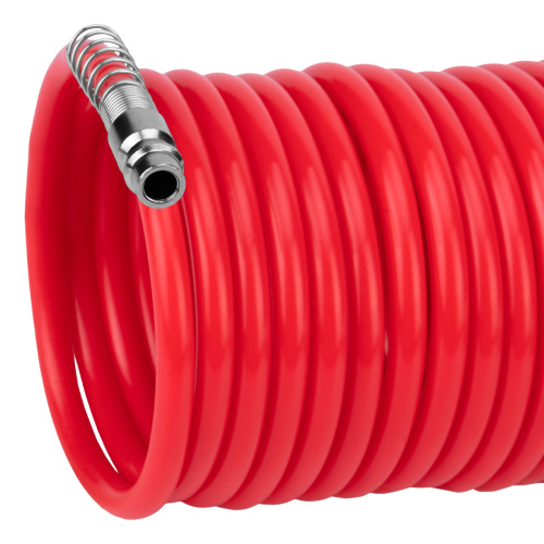 Шланг спиральный воздушный, 10 м, с быстросъемными соединениями Matrix купить в Москве с доставкой по всей России | ProtosMarket.ru