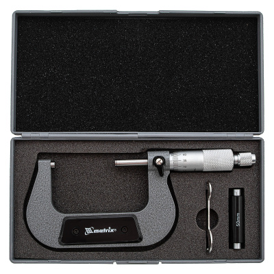 Микрометр механический,50-75 мм Matrix по ценам производителя в Москве с доставкой по всей России