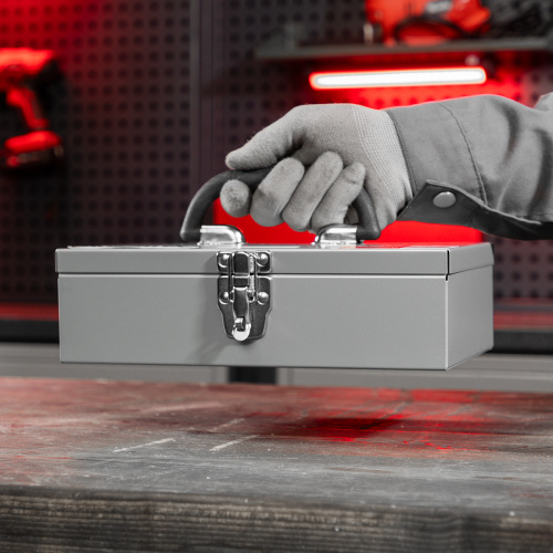 Ящик для инструмента, 284 х 160 х 78 мм, металлический Matrix по ценам производителя в Москве с доставкой по всей России