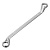 Ключ накидной коленчатый, 17 х 19 мм, хромированный Sparta по ценам производителя в Москве с доставкой по всей России