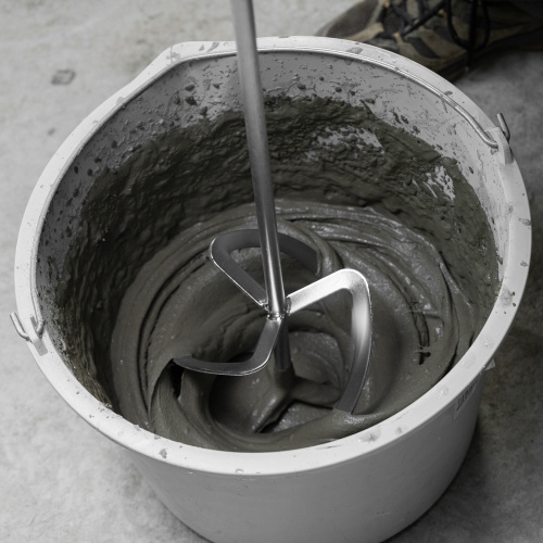 Насадка для миксера, для тяжелых растворов, 160 х 590 мм, оцинкованная, хвостовик резьба М14 Сибртех по ценам производителя в Москве с доставкой по всей России