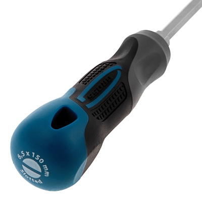 Отвертка SL6.5 x 150 мм, S2, трехкомпонентная рукоятка Gross по ценам производителя в Москве с доставкой по всей России