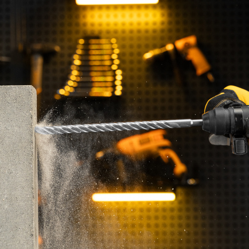 Бур по бетону, цельная крестовая пластина, 14x315 мм, SDS PLUS Denzel по ценам производителя в Москве с доставкой по всей России