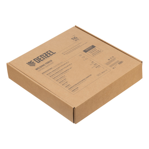 Горелка сварочная TIG WP26, разъем 2 пина, 3 метра Denzel по ценам производителя в Москве с доставкой по всей России