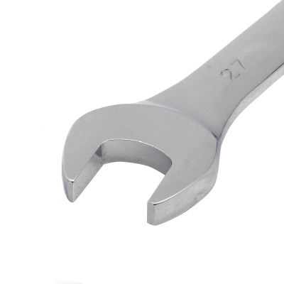 Ключ комбинированный трещоточный, 27 мм, CrV, зеркальный хром Matrix по ценам производителя в Москве с доставкой по всей России