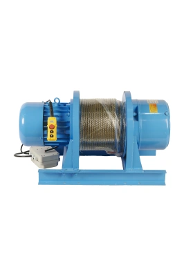 Лебедка электрическая 3000кг 70м с канатом 380В TOR KDJ PRO по ценам производителя в Москве с доставкой по всей России