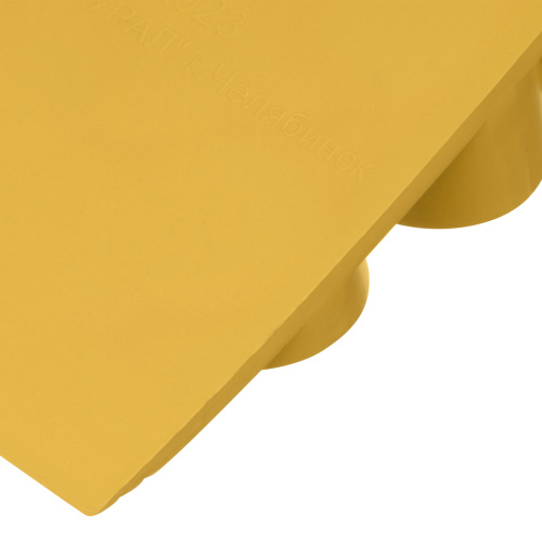 Упор противооткатный для грузового транспорта, ЖЕЛТЫЙ, 35 т, 438х200х205 мм Stels по ценам производителя в Москве с доставкой по всей России