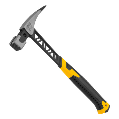 Молоток кровельщика 600 г, цельнокованый, боек с магнитом, двухкомп. обрезин. рук-ка Denzel по ценам производителя в Москве с доставкой по всей России