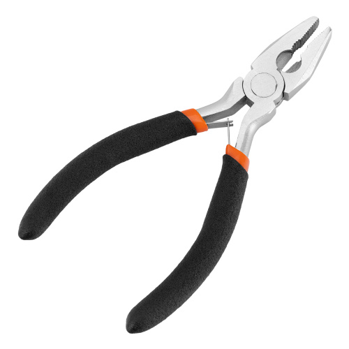 Плоскогубцы Mini, 130 мм, никелированные, авторазжим Sparta по ценам производителя в Москве с доставкой по всей России