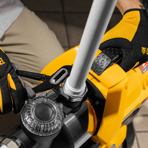 Насосная станция PSХ950X, Х-Pro, 950 Вт, 3300 л/ч, ресивер 24 л, подъем 38 м, нержавейка Denzel по ценам производителя в Москве с доставкой по всей России