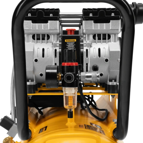 Компрессор безмасляный, малошумный  DLS 2250/100, 2250 Вт, 3x750, 100 л, 410 л/мин блок управления/ Denzel по ценам производителя в Москве с доставкой по всей России