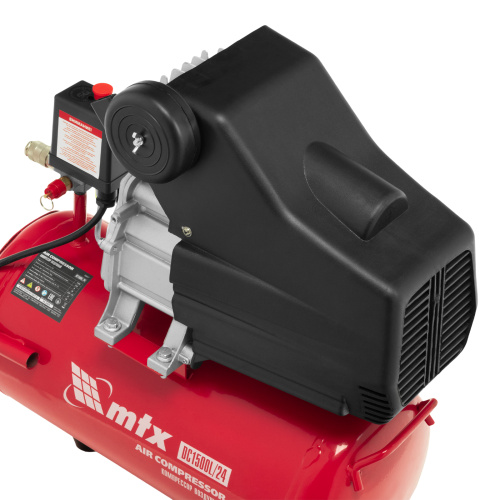 Компрессор воздушный DC1500L/24, 1,5 кВт, 24 л, 210 л/мин MTX по ценам производителя в Москве с доставкой по всей России