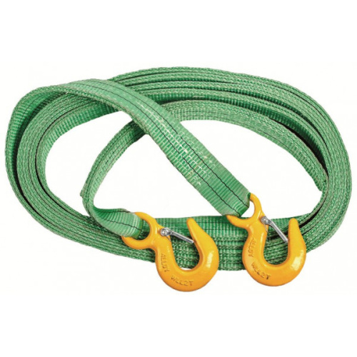 Ремень буксировочный с крюками 10т-1,5м по ценам производителя в Москве с доставкой по всей России