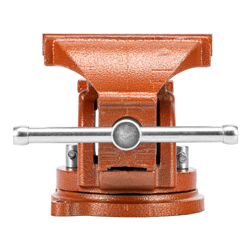 Тиски слесарные, 150 мм, поворотные, с наковальней Sparta по ценам производителя в Москве с доставкой по всей России