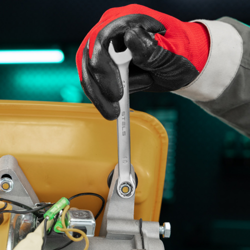 Ключ комбинированный, 10 мм, CrV, матовый хром Stels по ценам производителя в Москве с доставкой по всей России