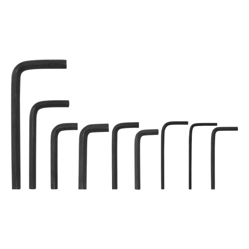 Набор ключей имбусовых HEX, 1.5-10 мм, CrV, 10 шт, оксидированные, на кольце Sparta по ценам производителя в Москве с доставкой по всей России