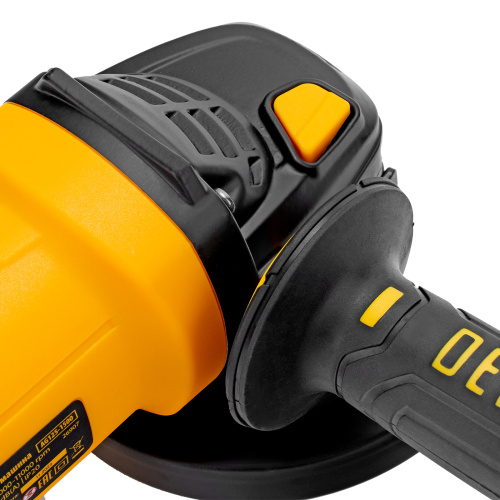 Машина шлифовальная угловая AG125-1500, 1500 Вт, 125 мм, 3000-11000 об/мин Denzel по ценам производителя в Москве с доставкой по всей России