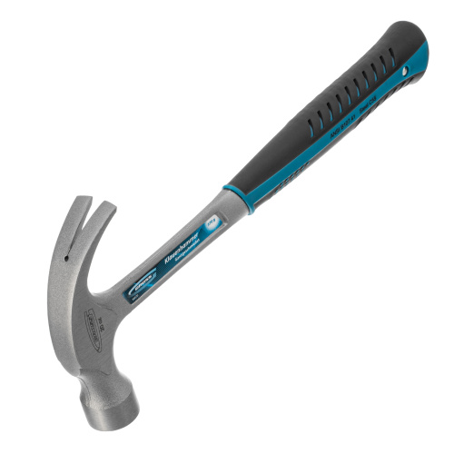 Молоток-гвоздодер, 570 г, цельнокованый, трехкомпонентная рукоятка Gross по ценам производителя в Москве с доставкой по всей России
