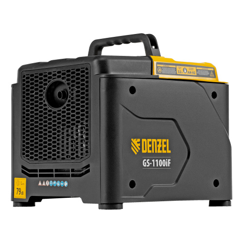 Генератор инверторный GS-1100iF, 1,1 кВт, 230 В, ручной старт DENZEL по ценам производителя в Москве с доставкой по всей России