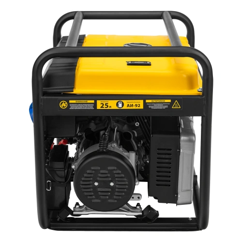 Генератор бензиновый PS 80 EA, 8.0 кВт, 230 В, 25 л, коннектор автоматики, электростартер Denzel по ценам производителя в Москве с доставкой по всей России