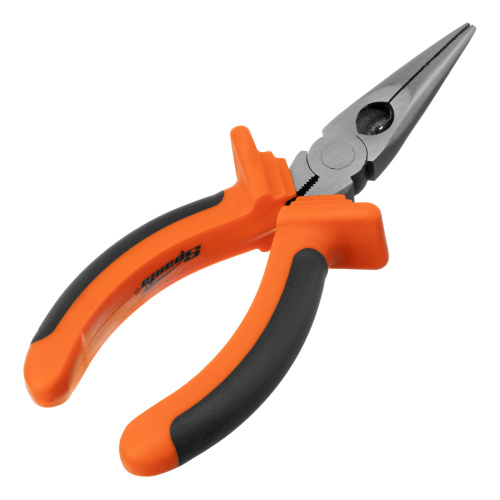 Длинногубцы прямые Comfort, 160 мм ,шлифованные, двухкомпонентные рукоятки Sparta по ценам производителя в Москве с доставкой по всей России