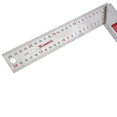 Угольник стальной, 250 мм, градуировка Matrix по ценам производителя в Москве с доставкой по всей России