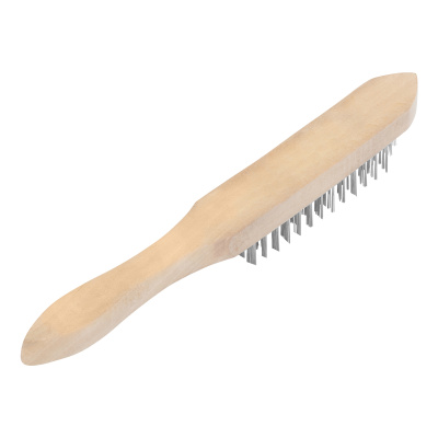 Щетка пятирядная металлическая с деревянной ручкой Sparta по ценам производителя в Москве с доставкой по всей России