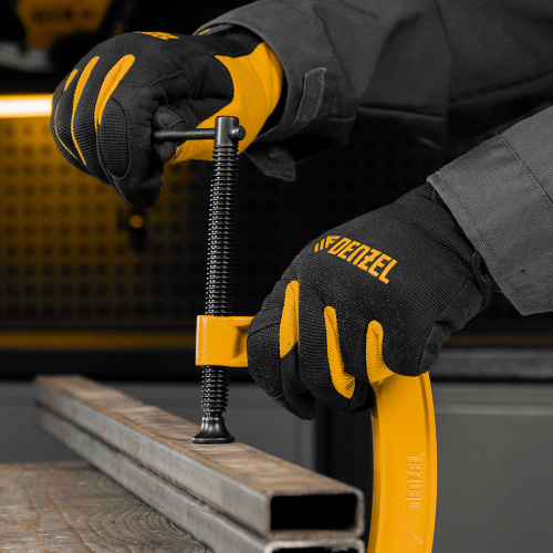 Струбцина G-образная, усиленная, 100 мм Denzel по ценам производителя в Москве с доставкой по всей России