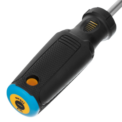 Отвертка SL8x150 мм, CrV, трехкомпонентная рукоятка Denzel по ценам производителя в Москве с доставкой по всей России