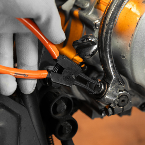 Съемник, 150 мм, для внешних стопорных колец, прямой (разжим) Sparta по ценам производителя в Москве с доставкой по всей России