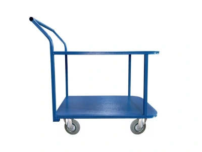 Тележка платформенная TOR ТП-2Я (600х900) 2х-ярусная (160мм) по ценам производителя в Москве с доставкой по всей России