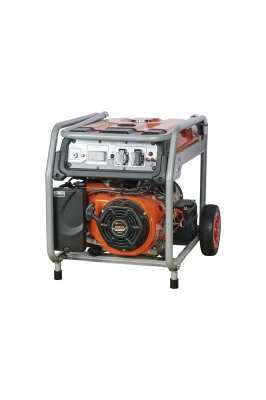 Генератор бензиновый 7,0 кВт 220В 27 л с электростартером и колесами TOR KM9500H по ценам производителя в Москве с доставкой по всей России