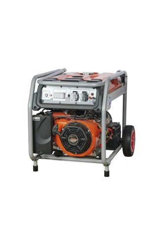 Генератор бензиновый 7,0 кВт 220В 27 л с электростартером и колесами TOR KM9500H по ценам производителя в Москве с доставкой по всей России