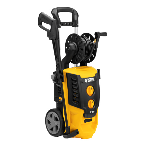 Моечная машина высокого давления R-180D, 2200 Вт, 180 бар, 380 л/ч, с барабаном Denzel купить в Москве с доставкой по всей России | ProtosMarket.ru