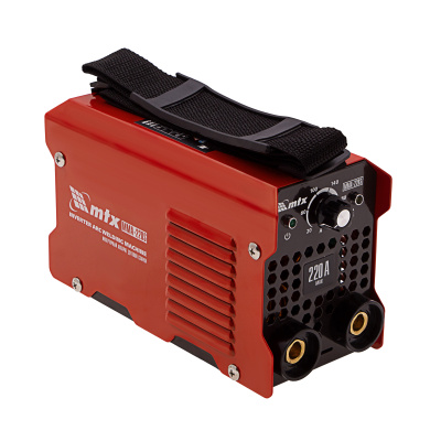 Инверторный аппарат дуговой сварки MMA-220S, 220 А, ПВ60%, диаметр электрода 1,6-5 мм MTX купить в Москве с доставкой по всей России | ProtosMarket.ru