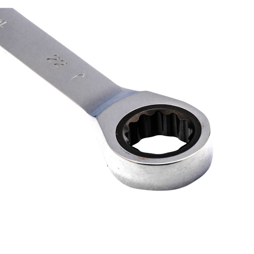 Ключ комбинированный трещоточный, 22 мм, CrV, зеркальный хром Matrix по ценам производителя в Москве с доставкой по всей России