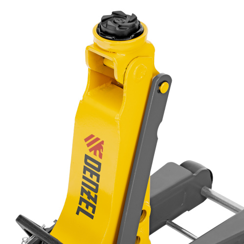 Домкрат гидравлический подкатной с фиксатором, 2,5 т, 85-385 мм Denzel по ценам производителя в Москве с доставкой по всей России