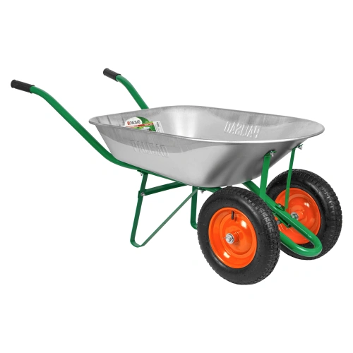 Тачка садовая, два колеса, грузоподъемность 170 кг, объем 78 л Palisad по ценам производителя в Москве с доставкой по всей России